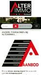 Mobile Screenshot of alterimmo.be